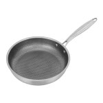 Po�le � frire en acier inoxydable �28cm po�le � induction anti - adh�rence anti - rayures