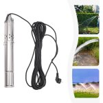 Senderpick - pompe pour puits profond 3 pouces, pompe submersible, pompe � eau 550 w, d�bit 1 800 l / ...