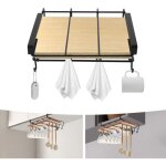 Support suspendu pour planches  dcouper support pour casseroles noir (avec crochet) support suspendu ...