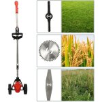 Tondeuse � gazon entretien de pelouse sans fil jardinage mini tondeuse 12000rpm / min 200w