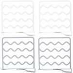 Sparateurs d'tagres sans perage 4 pcs livre de sparation d'tagre armoire sparation  tagres ...