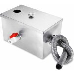 S�parateur de graisse, d'huile et d'eau de 3, 6 kg (8 lb) pour cuisine et restaurant