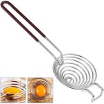 Sparateur de jaune d'?uf, extracteur de blanc d'oeuf, acier inoxydable sparateur d'oeufs gadget de ...