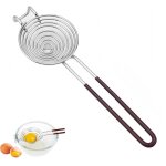 Sparateur d'oeufs, separateur oeuf jaune et blanc sparateur en acier inoxydable avec poigne sparateur ...