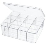 S�parateurs de tiroir pour chaussettes, sous - v�tements, 16 compartiments amovibles en plastique avec ...