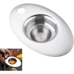 Sparateurs d'?uf blanc d'?uf, filtre de jaune d'oeuf, 304 acier inoxydable sparateur d'oeuf, sparateur ...