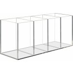 1 pc pot  crayon en acrylique transparent , 4 compartiments porte - stylo acrylique, rangement pinceaux ...