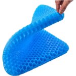 Coussin de chaise, gel respirant, coussin anti - escarres, soulagement orthopédique de la pression avec ... Coussin de chaise, gel respirant, coussin anti - escarres, soulagement orthopédique de la pression avec ...