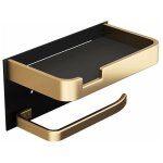 Kzq porte - papier toilette mural avec tagre de tlphone, support rouleau papier toilette adhesif ...