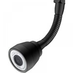 Serbia - noir) 3 modes t�te douchette evier cuisine, 360 degr�s embout robinet cuisine douchette, adaptateur ...