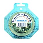 Serflex - collier � bande sans fin avec t�tes cibsf8 - plage de serrage : 03000 mm - nombre de t�tes ...