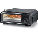 Serico électrique four à pizza avec écran, avec pierre à pizza, fonction minuteur noir a764743 - severin ... Serico électrique four à pizza avec écran, avec pierre à pizza, fonction minuteur noir a764743 - severin ...