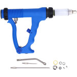 Seringue continue r�glable de 10 ml, injecteur en plastique inoffensif pour animaux d'�levage (bovins, ...