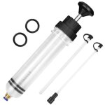 [jamais utilis�]seringue a huile, 200cc injecteur extracteur avec 2 tuyaux seringue a huile une paire ...