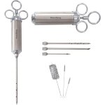 Seringue � marinade pour viande 60 ml en acier klausberg kb - 7842