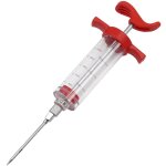 Seringue pour viande, anti - casse 30ml injecteur de marinade, seringue alimentaire pour viande / bbq ...
