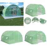 Vidaxl - serre 9 m² 300x300x200 cm - serre de jardin - abri jardin - protection plantes - serrez verdure ... Vidaxl - serre 9 m² 300x300x200 cm - serre de jardin - abri jardin - protection plantes - serrez verdure ...
