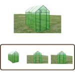 Vidaxl - serre acier xl - serre jardin - abri jardin - tunnel jardin - protection plante - serre verte ...