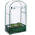 Serre de balcon avec sac de plantation, hlp : 153 x 89 x 49 cm, film plastique, pvc & acier, transparent ... Serre de balcon avec sac de plantation, hlp : 153 x 89 x 49 cm, film plastique, pvc & acier, transparent ...