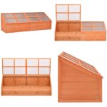 Serre bois 180x57x62 cm - serre de jardin - serre bois - abri jardin - tunnel de jardin - protection ... Serre bois 180x57x62 cm - serre de jardin - serre bois - abri jardin - tunnel de jardin - protection ...
