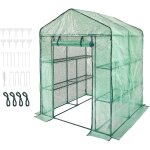 Mophorn - serre  entre, 4, 6 x 4, 6 x 6, 6 pieds, serre avec tagres, installation en quelques minutes, ...