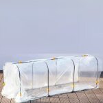 Serre de jardin - film de for�age tunnel - 5010055 cm - convient aux fleurs naines, aux l�gumes et aux ...