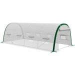 Outsunny - serre de jardin tunnel surface sol 18 m² châssis tubulaire acier galvanisé renforcé 24 mm ... Outsunny - serre de jardin tunnel surface sol 18 m² châssis tubulaire acier galvanisé renforcé 24 mm ...