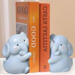 Serre - livres �l�phant en r�sine antid�rapant cr�atif pour caf� maison bureau et chambre d'enfant d�coration ...