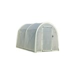 Atout loisir - serre tunnel deschamps largeur 2 m pas  1. 50 m - long 3 m, film plasticlair 200 cristal, ...