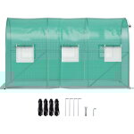 Mophorn - serre tunnel de plain - pied , 12 x 7 x 7 pi, serre chaude portative pour plantes avec cerceaux ...