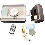 Serrure �lectrique motoris�e 12v avec lecteur de badge int�gr� btc5 mifare