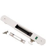 Serrure de porte coulissante - garnitures de quincaillerie de verrouillage simple de fenêtre de porte ... Serrure de porte coulissante - garnitures de quincaillerie de verrouillage simple de fenêtre de porte ...