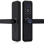 Serrure de porte lectronique intelligente, serrure  empreinte digitale, clavier tactile, mot de passe, ...