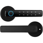 Serrure de porte  empreinte digitale intelligente avec poigne, serrure de porte biomtrique  empreinte ...