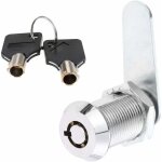 Serrure tubulaire en alliage de zinc pour tiroir de s�curit�, cylindre de porte, bo�te aux lettres, bo�te ...