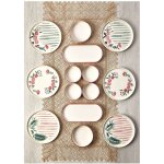 Service � petit - d�jeuner, service de table, set de table set 100% c�ramique