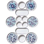 Service � petit - d�jeuner, service de table, set de table set 100% c�ramique