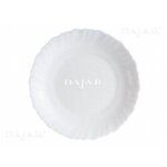 Service de table 18 pièces feston - verre trempé, blanc Service de table 18 pièces feston - verre trempé, blanc