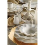 Service de table set 100% porcelaine multicolore