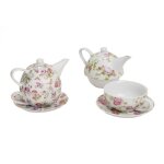 Service � th� floral 3 pi�ces