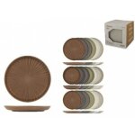 Service de vaisselle en gr�s 18 pi�ces nordic universe