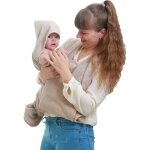 Serviette de bain pour bb en coton peign tablier  capuche serviette cape pour enfants absorbante ...