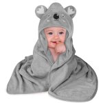 Serviette � capuche pour b�b�, serviette � capuche, serviette pour peau d�licate de b�b�, poncho de bain ...