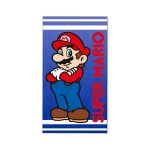 Serviette de plage - mario - 70x140 cm