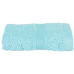 Serviette de toilette invite 30 x 50 cm couleur moderne aqua