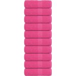 Serviettes de visage 10 pcs rose 30x30 cm 360 g / m² 100% coton - vidaxl Serviettes de visage 10 pcs rose 30x30 cm 360 g / m² 100% coton - vidaxl
