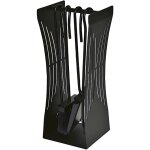 Serviteur de chemin�e avec 4 accessoires zalvik edilinox