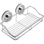 Serviteur de douche, etagère sans forage panier rangement douche acier inoxydable murale organiseur rack ... Serviteur de douche, etagère sans forage panier rangement douche acier inoxydable murale organiseur rack ...