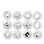 Set de 12 douilles en inox - alice d�lice