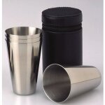 Set 4 gobelets inox